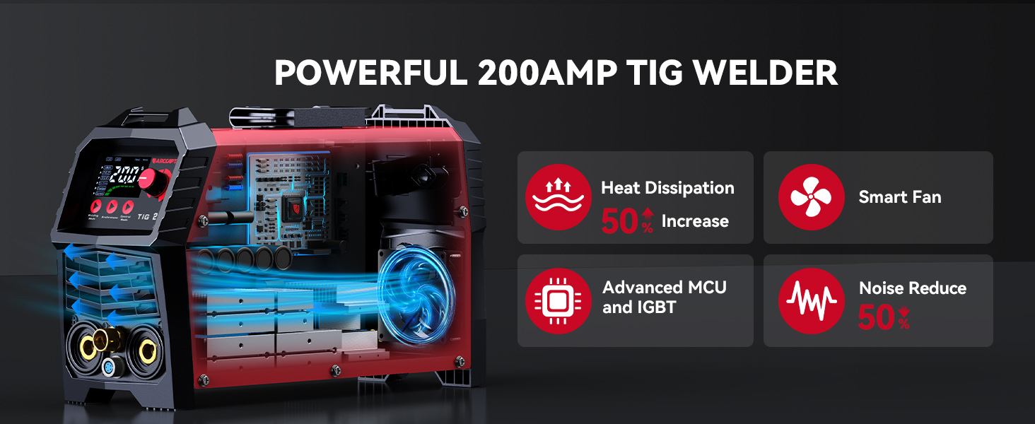 M&aacute;quina de soldadura ARCCAPTAIN TIG