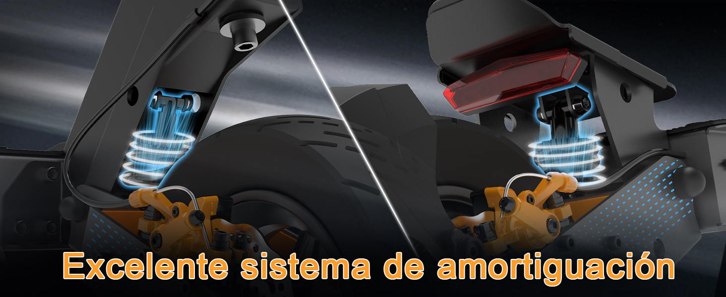 Excelente sistema de amortiguaci&oacute;n