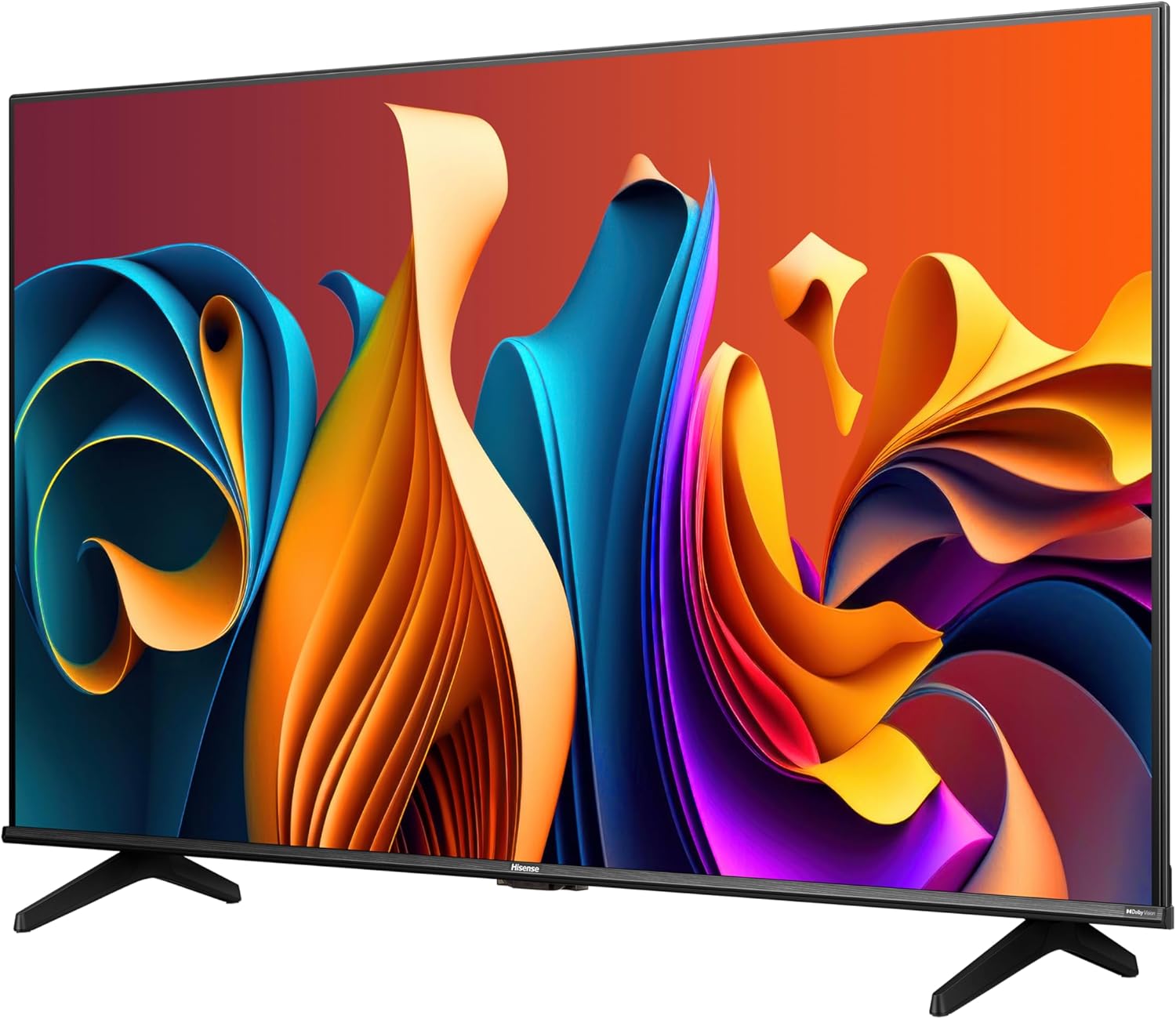 Hisense Television QD6QFM (Modelo 2025) Pantalla 43 Pulgadas,QLED Smart Fire TV UHD 4K,Control Remoto por Voz con Alexa,Escalado AI a 4K,Dolby Vision Atmos, Modo de Juego Plus