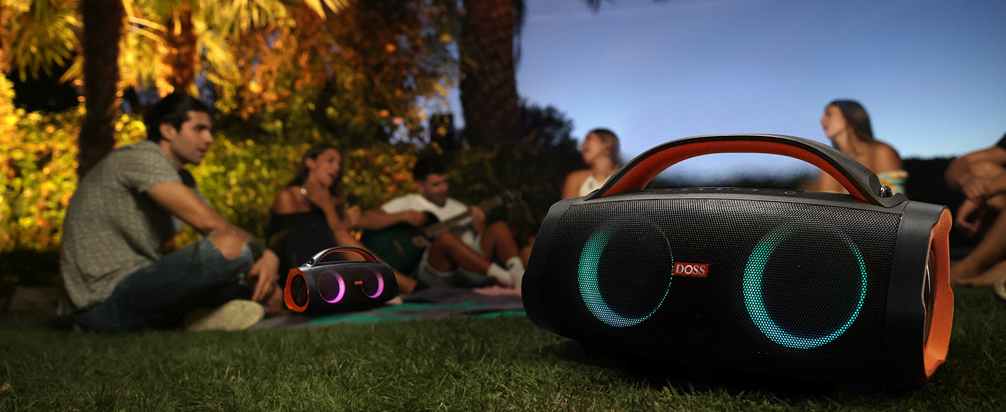 Altavoz de fiesta DOSS Extreme Boom Pro con luces