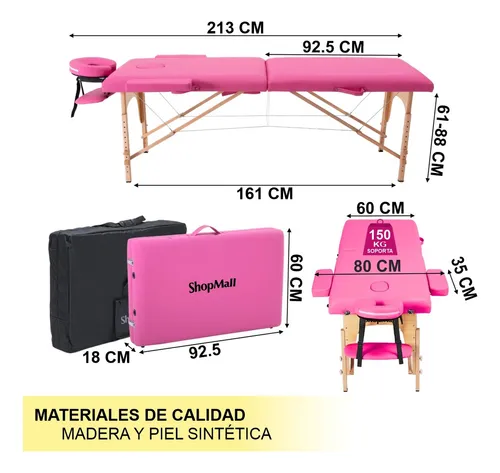 Camilla portátil spa de madera ShopMall Cama 011
