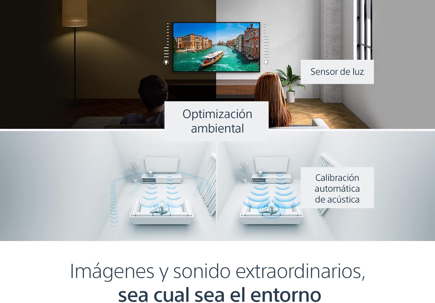 Sony Pantalla X80K 43 Pulgadas KD-43X80K 4K UHD LED Smart Google TV Modelo 2022