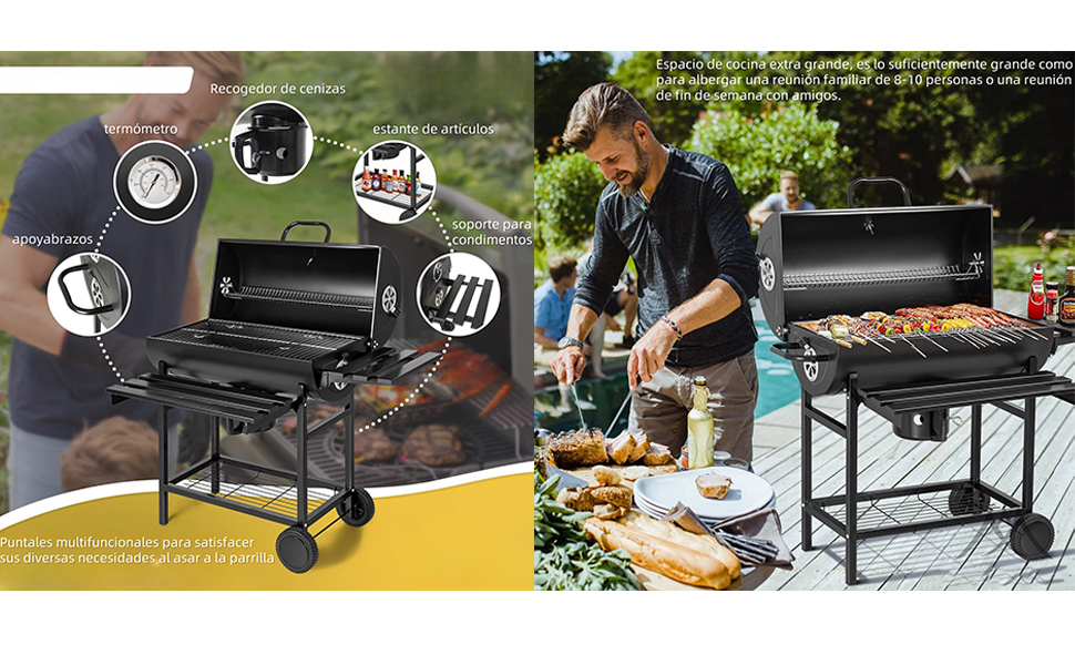 asador de carbon