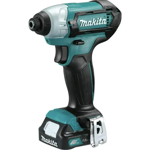 Kit combinado de destornillador inalámbrico y destornillador de impacto de 12 V Makita
