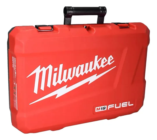 Combo Milwaukee Rotomartillo Atornillador Fuel 3697-22 Color Rojo