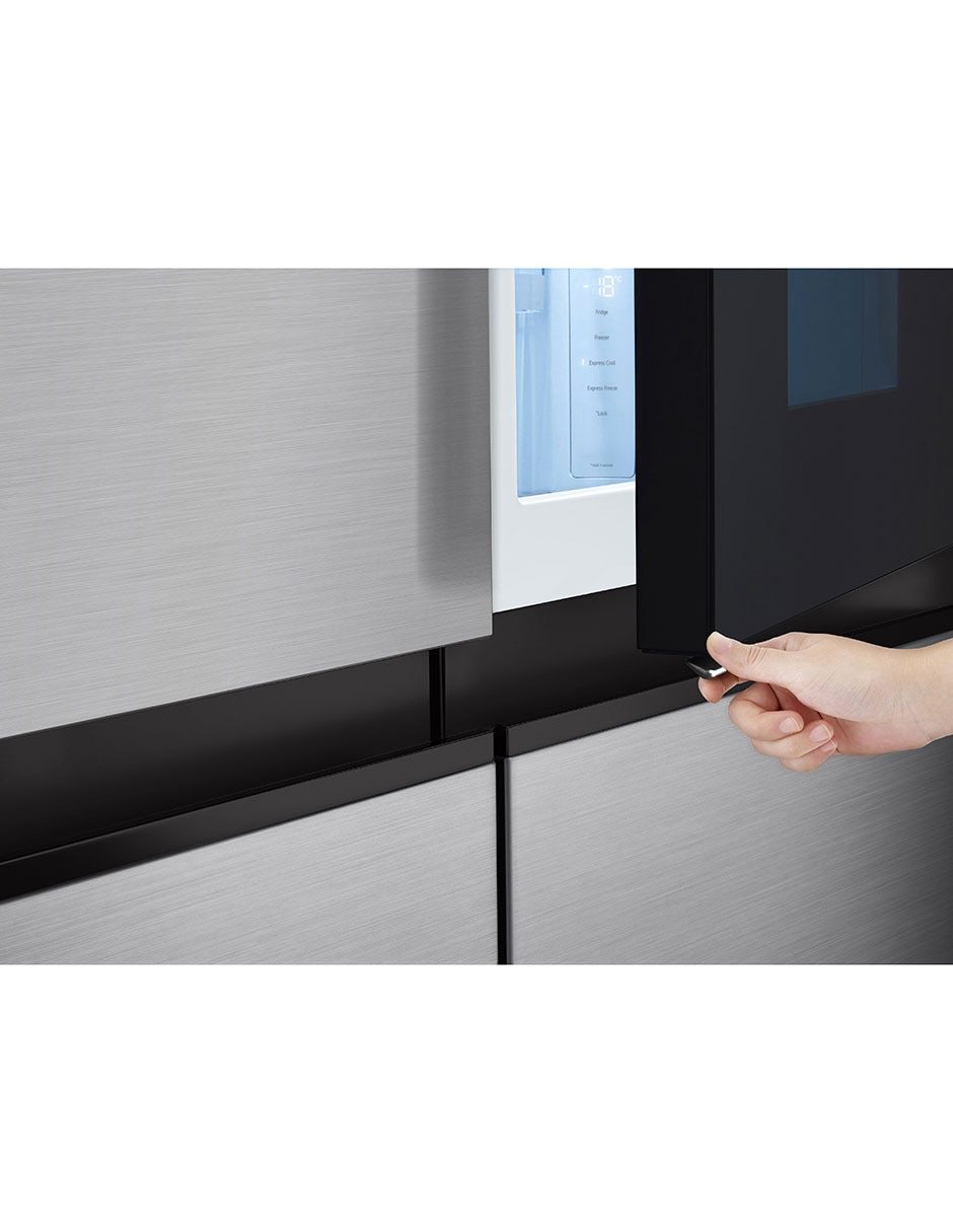 Refrigerador Dúplex LG InstaView 28 pies cúbicos Tecnología inverter y Tecnología no frost VS27BXQP