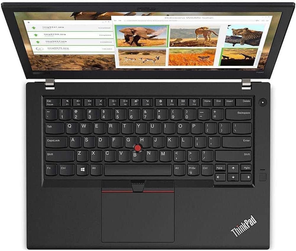 Lenovo ThinkPad T480 Computadora portátil de 14 Pulgadas HD, Intel Core i5-8350, 16 GB de RAM, 256 GB SSD, HDMI, Type-C, USB 3.1, Lector de Tarjetas SD Windows 10 Pro (renovado)