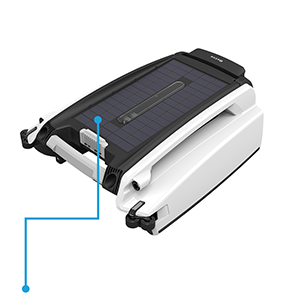 Alimentado por energía solar