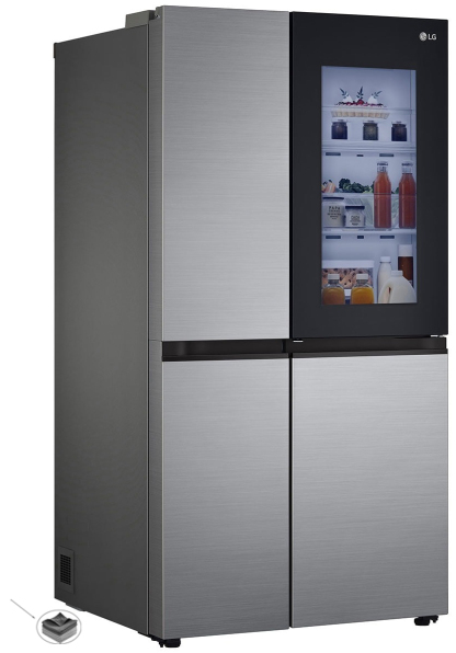 Refrigerador Dúplex LG InstaView 28 pies cúbicos Tecnología inverter y Tecnología no frost VS27BXQP