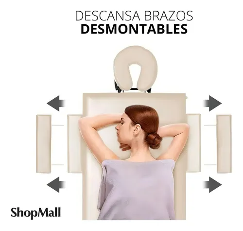 Camilla portátil spa de madera ShopMall Cama 011