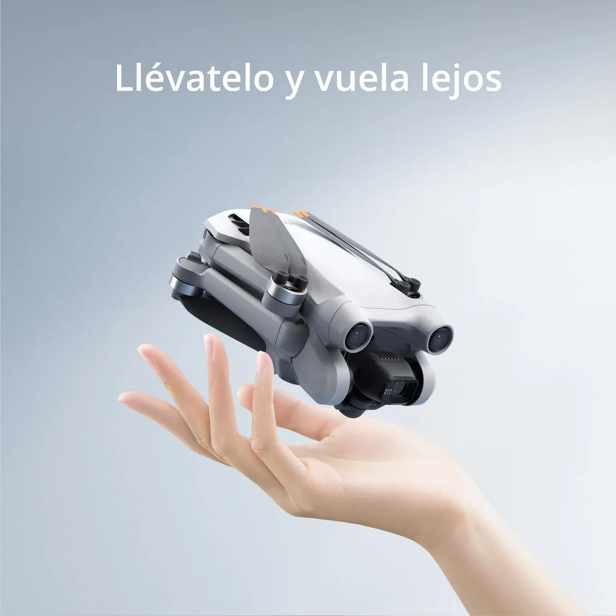 Dji Mini 3 Pro (dji Rc) Dron Ligero Y Plegable Con Vídeo 4 Color Gris