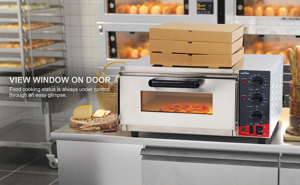 horno de pizza de ladrillo, horno de pizza comercial, encimera de horno de pizza el&eacute;ctrico, horno de pizza de encimera,