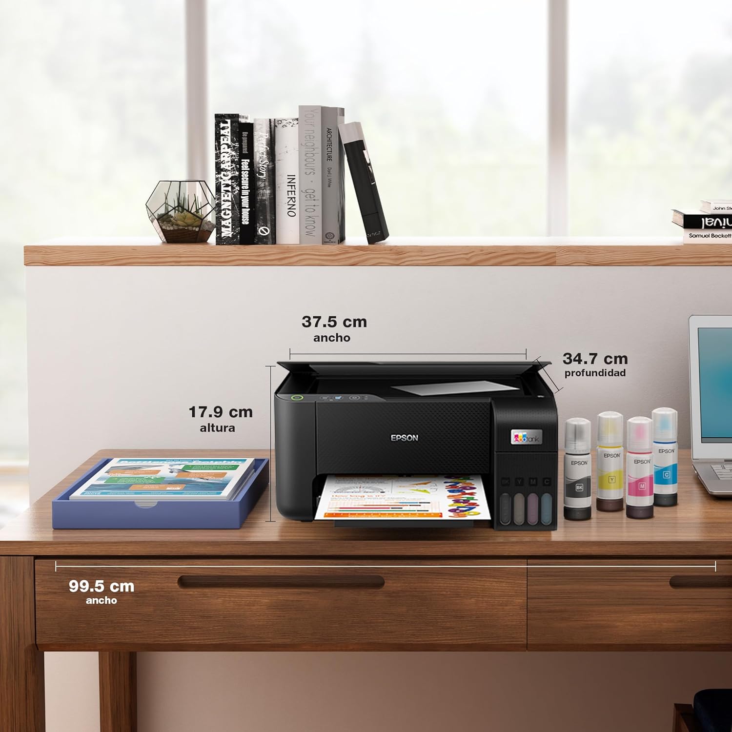 Epson Ecotank Impresora Multifuncional a Color L3210