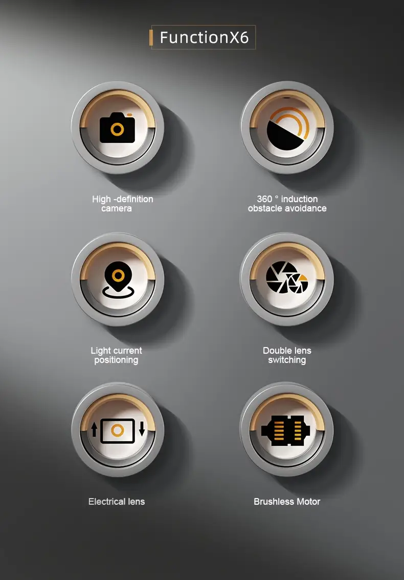 Dron de larga duraci&oacute;n S2S, bater&iacute;as duales, con c&aacute;mara dual, WiFi FPV, cuadric&oacute;ptero plegable dual, mantenedor  ,     del vuelo con  , control remoto o tel&eacute;fono m&oacute;vil, operaci&oacute;n dual, regalo para hombres principiantes, veh&iacute;culo a&eacute;reo no tripulado econ&oacute;mico para exteriores. detalles 4