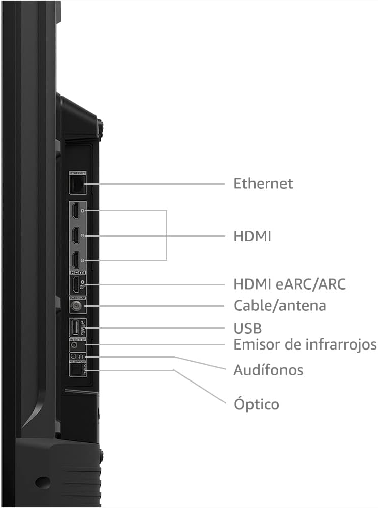 Televisión inteligente Amazon Fire TV Serie 4 de 55” en 4K UHD
