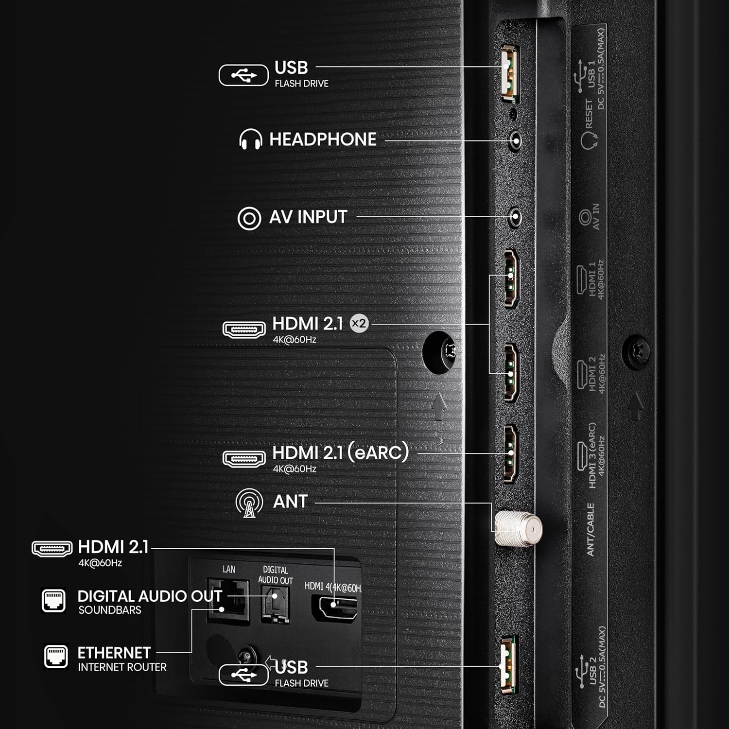 Hisense Television QD6QFM (Modelo 2025) Pantalla 43 Pulgadas,QLED Smart Fire TV UHD 4K,Control Remoto por Voz con Alexa,Escalado AI a 4K,Dolby Vision Atmos, Modo de Juego Plus