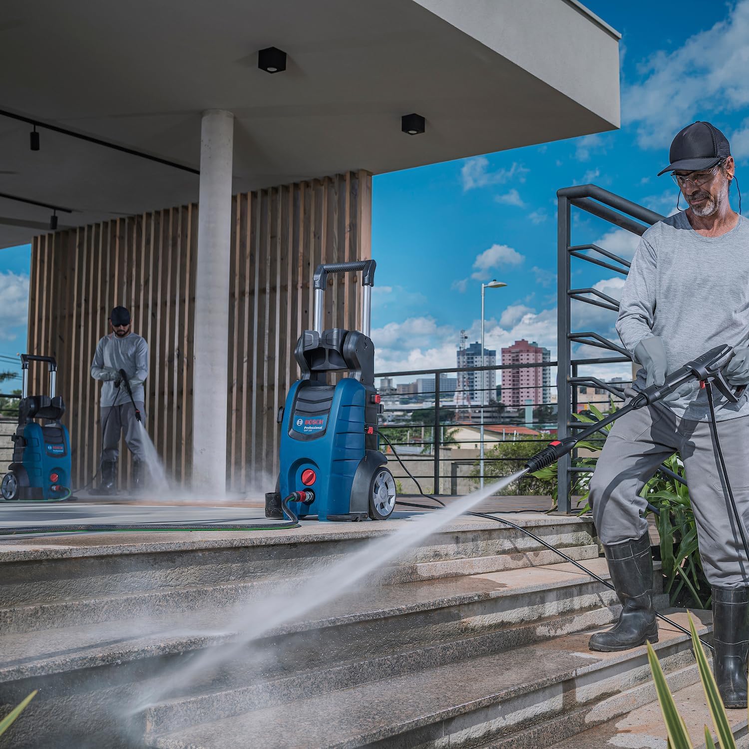 Bosch Hidrolavadora GHP 200 2000 PSI 127V con Manguera 6 MTS