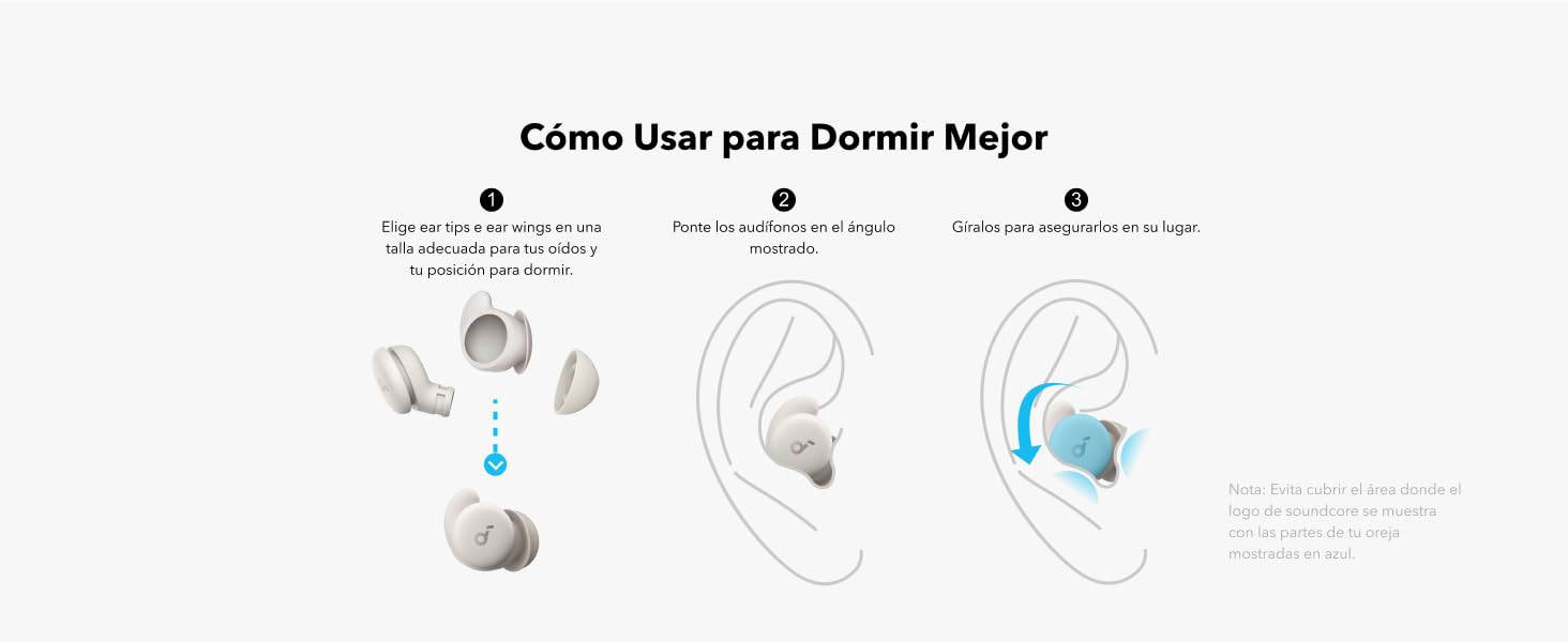 Soundcore Sleep A20 de Anker Auriculares para Dormir