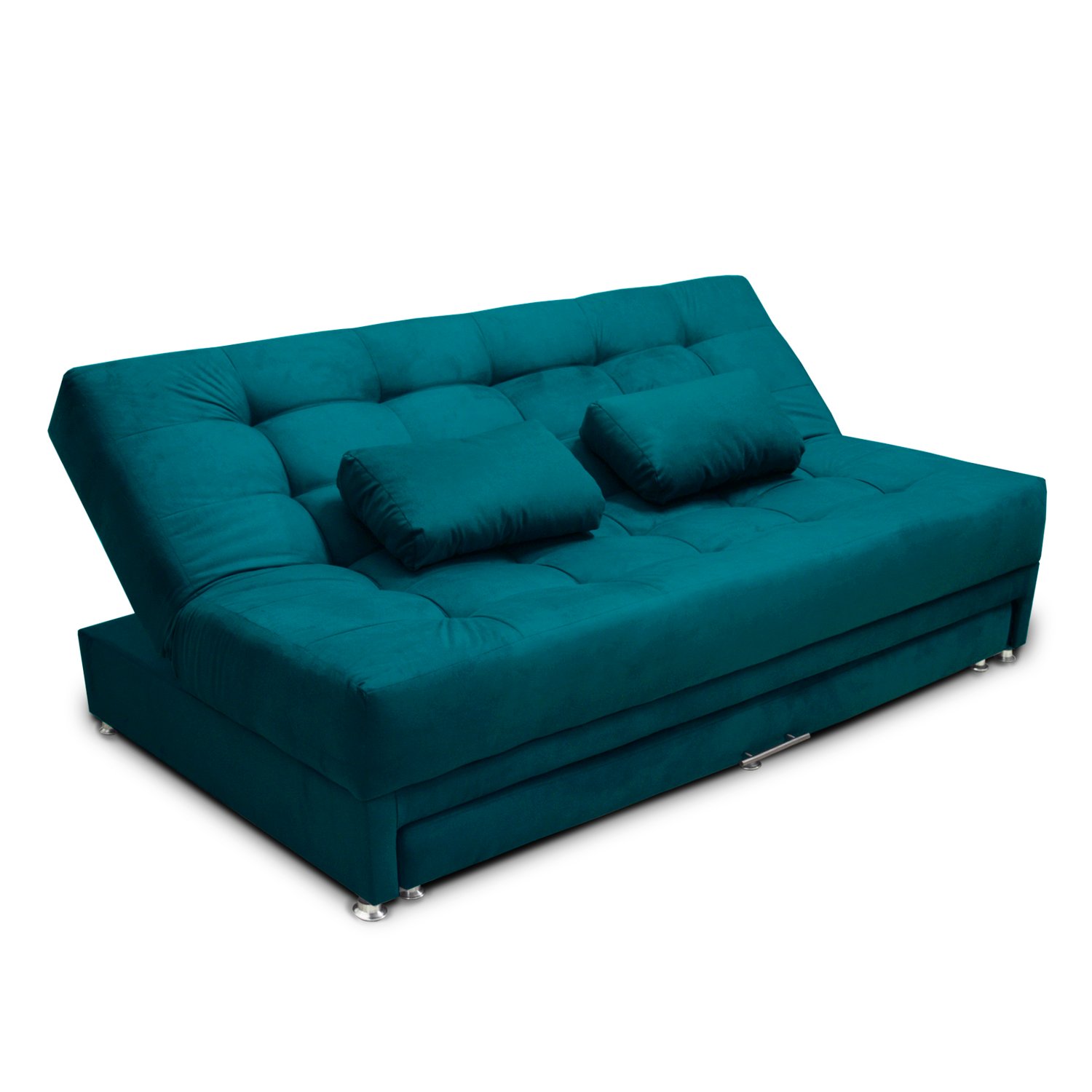 Sofa cama Nido Tarima Matter tela turquesa
