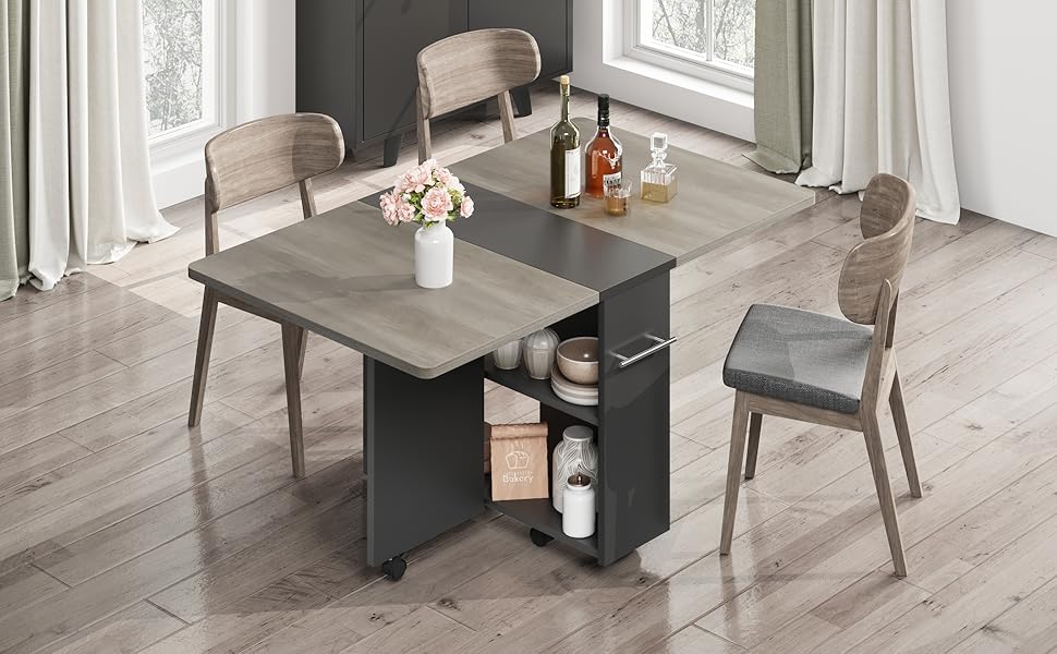 mesa de comedor plegable