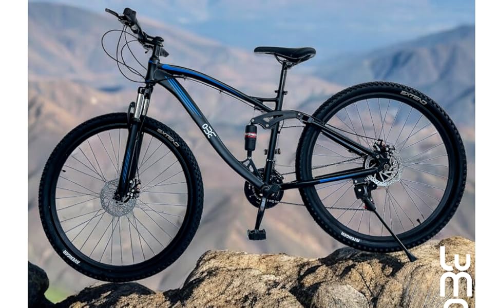 aluminio azul bici