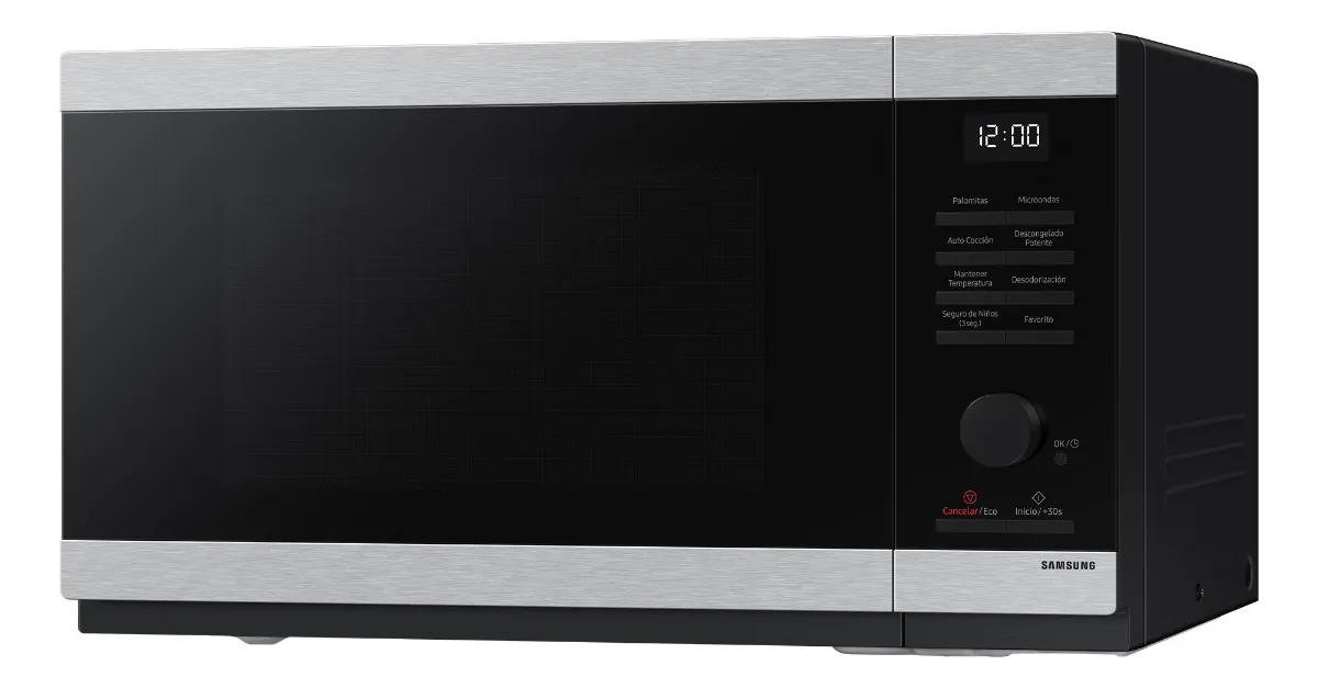 Horno De Microondas Samsung, Inox, Ceramic Inside