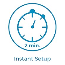 especificación técnica configuración de dos minutos, tiendas instantáneas centrales instaladas en minutos