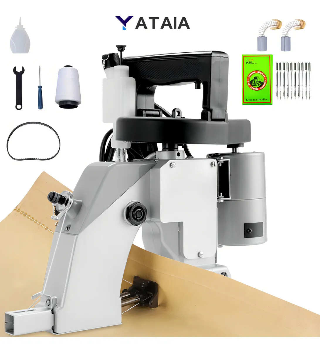 Maquina Cosedora De Costales Y SaCos Industrial Profesional Maquina De Coser Portatil Manual Maquina De Cocer Yataia