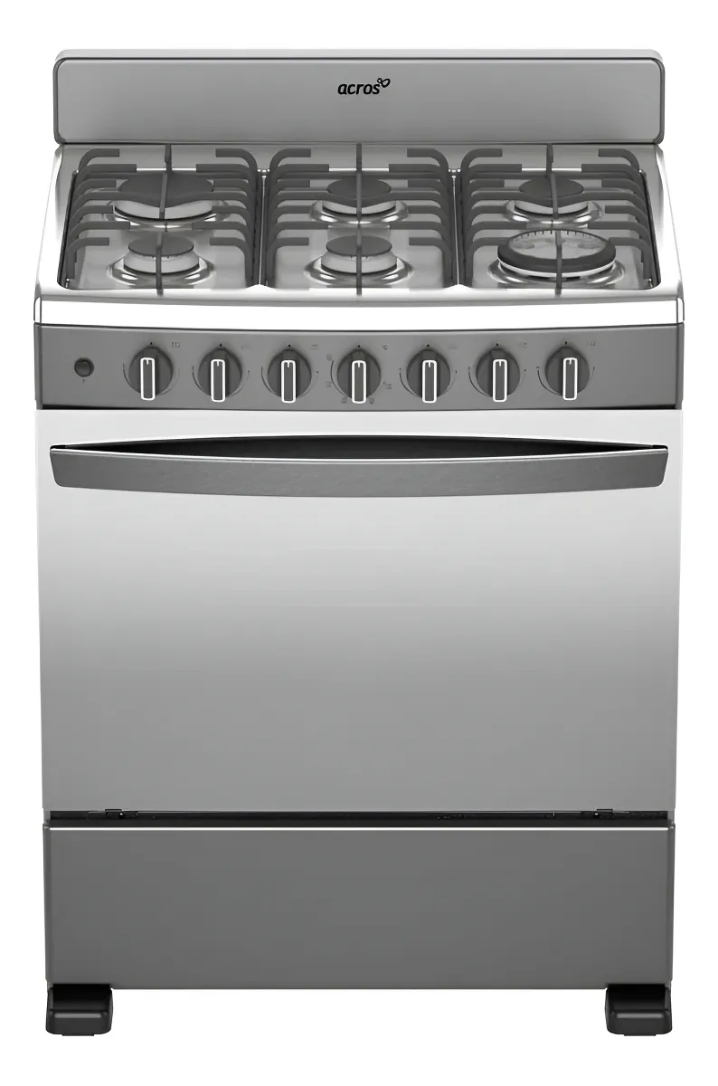 Estufa Al Piso A Gas Acros 30 Tittanio Color Gris Titanio