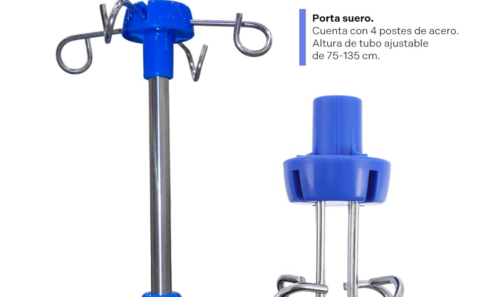 porta suero cama manual