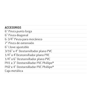 dados, accesorios, herramientas, urrea, caja metalica
