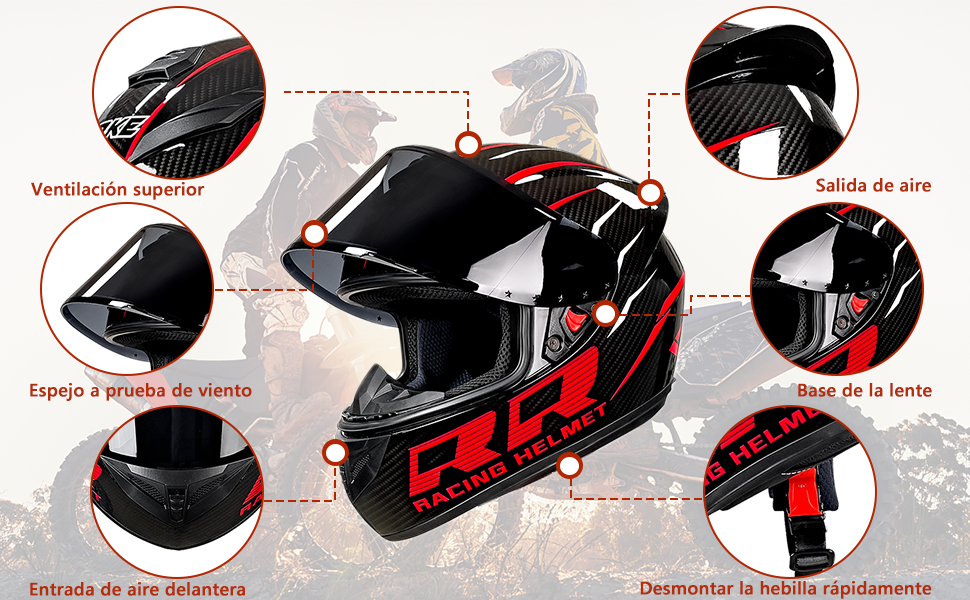 Casco De Moto