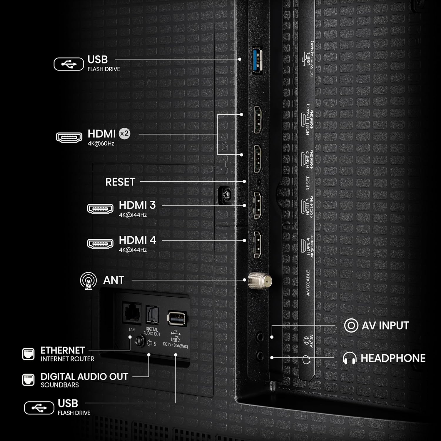 Hisense Television QD6QFM (Modelo 2025) Pantalla 43 Pulgadas,QLED Smart Fire TV UHD 4K,Control Remoto por Voz con Alexa,Escalado AI a 4K,Dolby Vision Atmos, Modo de Juego Plus
