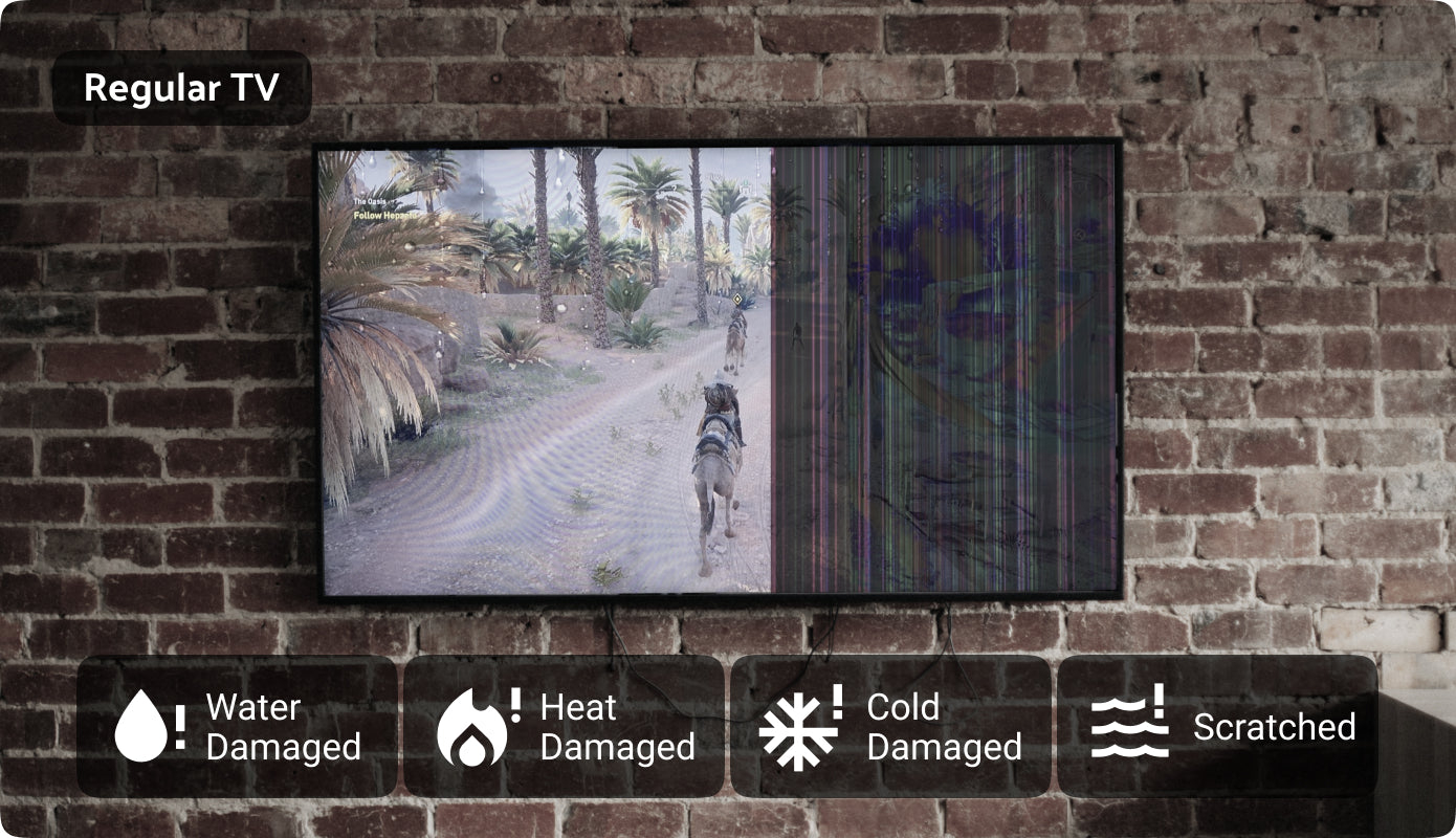 Outdoor TV-Indoor TV