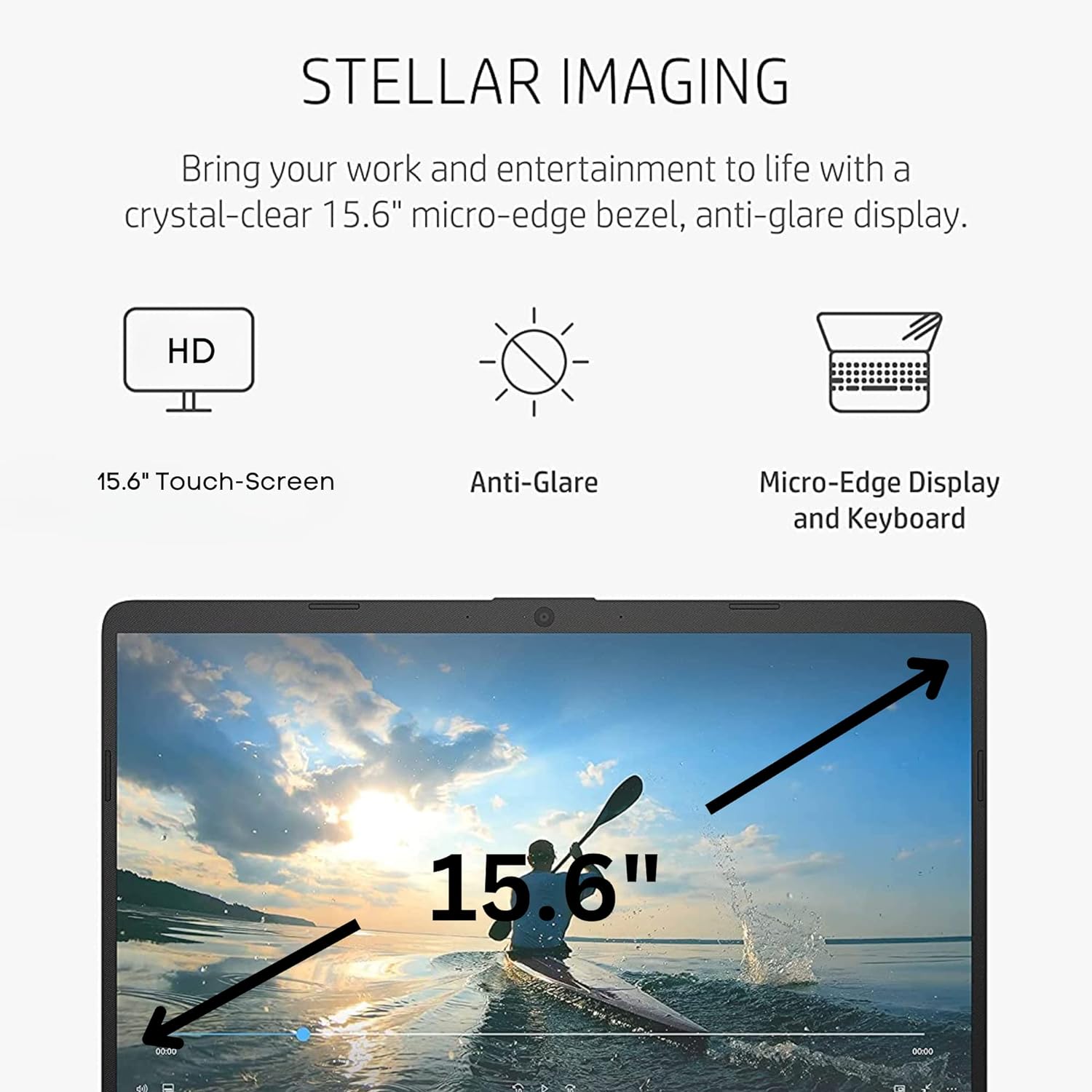 HP Newest Pavilion - Portátil antirreflejos con visualización táctil HD de 15,6 pulgadas, 16 GB de RAM, almacenamiento SSD de 1 TB, procesador Intel Core de hasta 4,1 GHz, batería de hasta 11 horas de duración, tipo C, HDMI, Windows 11 Home, color platead