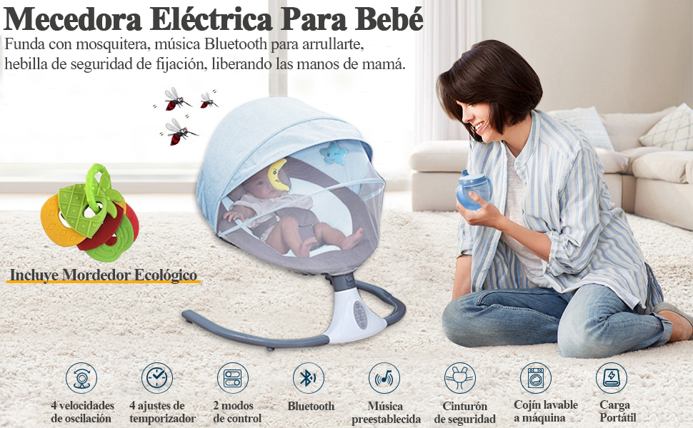 Silla Acolchada Multifuncional para bebés 