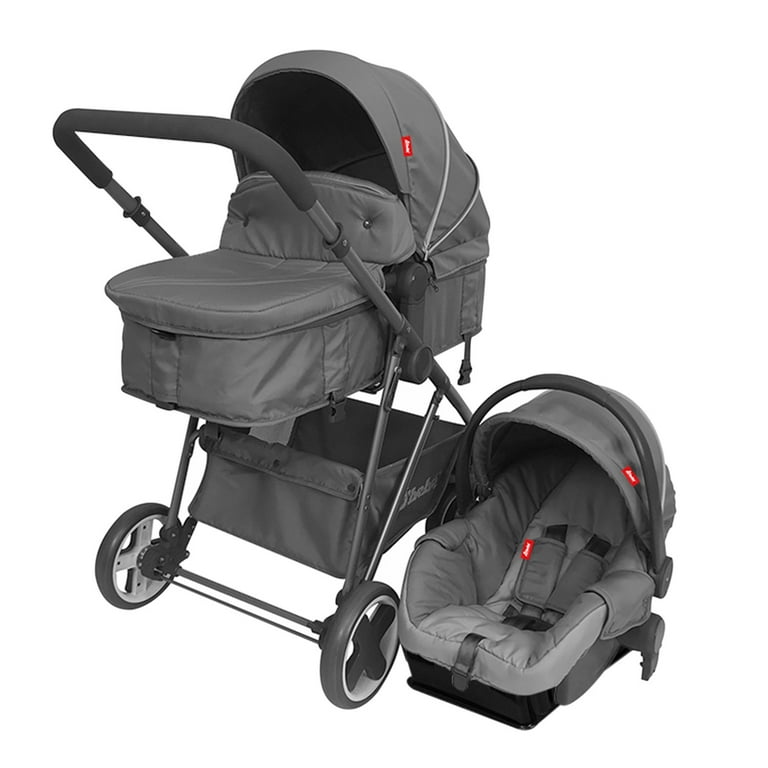 Carriola Travel System Queen Gris D'Bebé 43