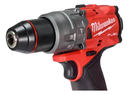Combo Milwaukee Rotomartillo Atornillador Fuel 3697-22 Color Rojo