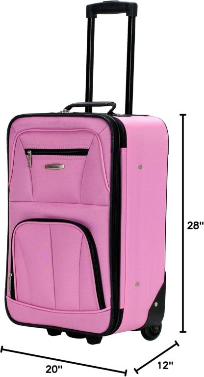 Rockland F32-charcoal, Juego De Equipaje, Carbón, Una Talla