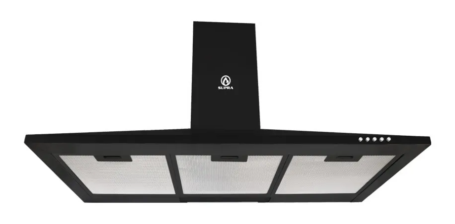 Imagen 2 de 5 de Combo Supra Parrilla A Gas 5 Quemadores Y Campana Pared 90cm
