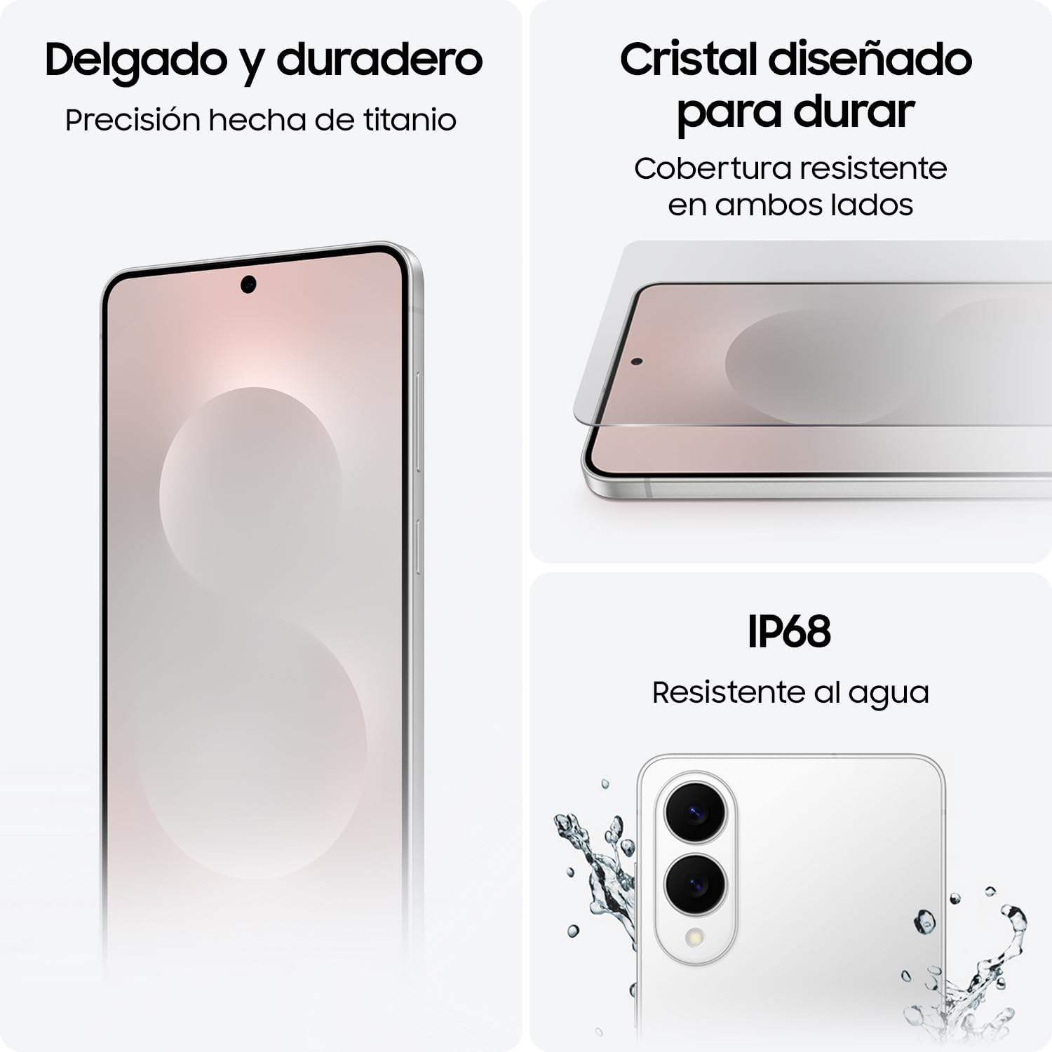 SAMSUNG Celular Galaxy S25 Edge Plata 256GB