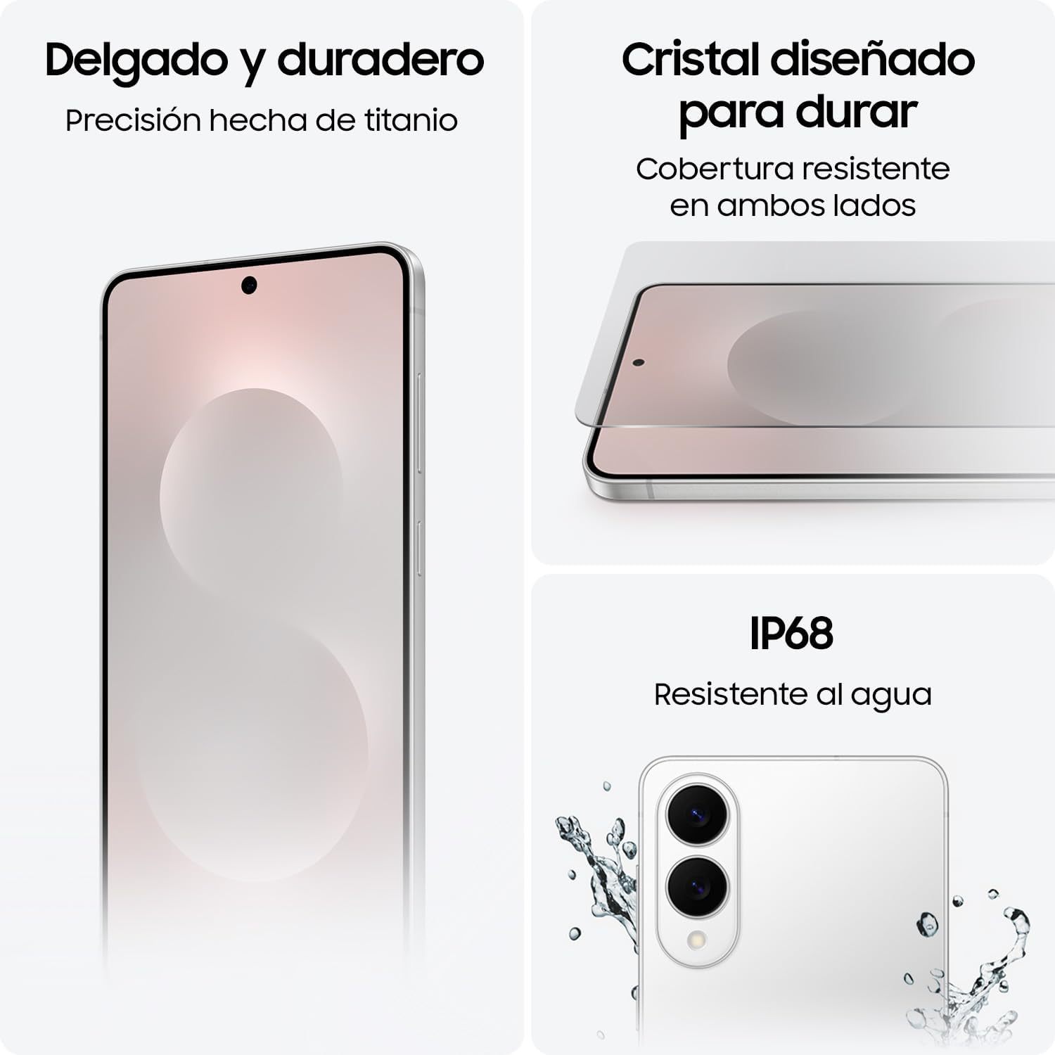 SAMSUNG Celular Galaxy S25 Edge Plata 256GB