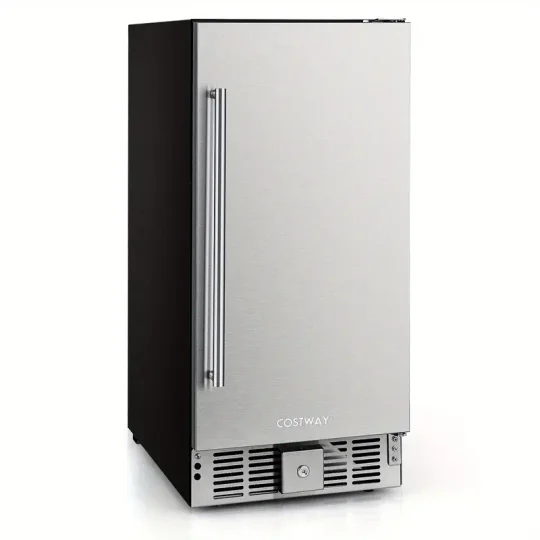 Maxmass Refrigerador Compacto Bajo Encimera/Refrigerador Independiente con Temperatura Ajustable