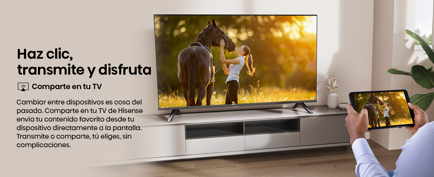 Comparte en tu TV