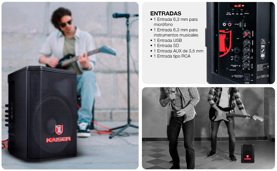 kaiser, bafle, bocina, música, electrónica.