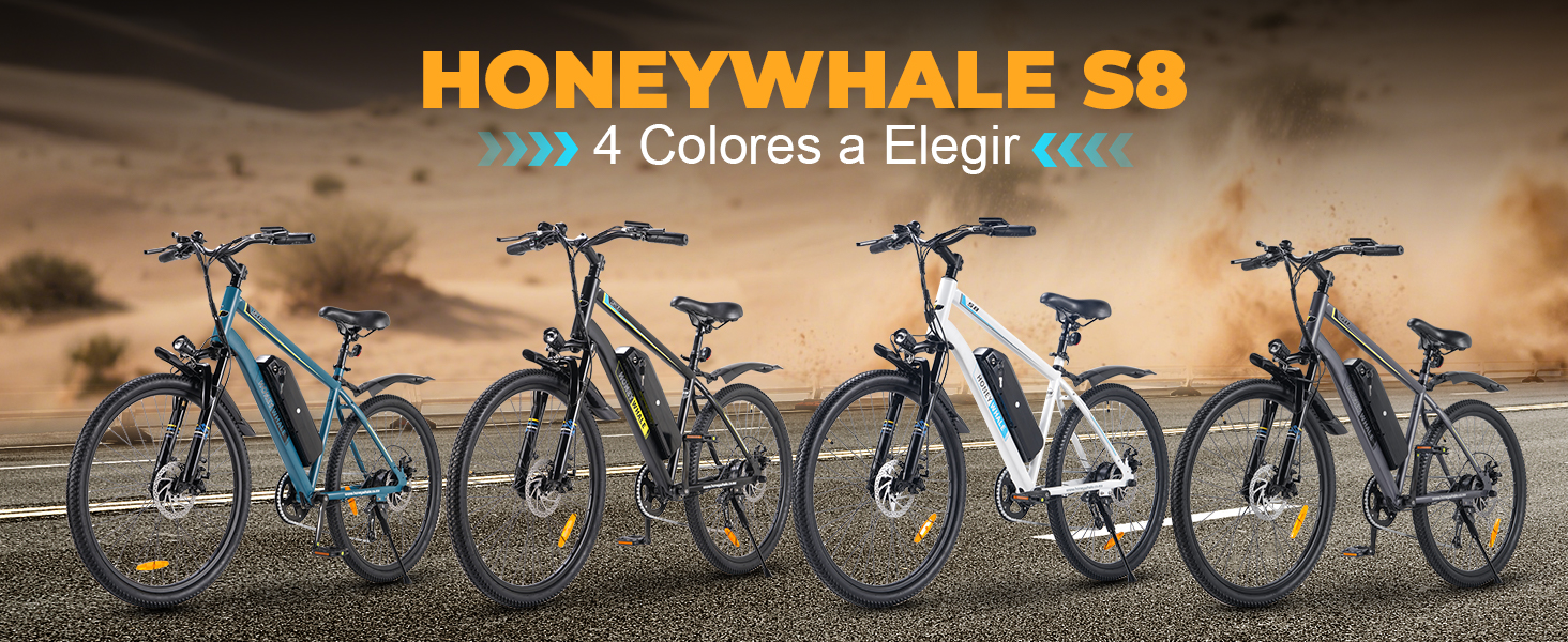 HONEYWHALE S8 Bicicleta El&eacute;ctrica para Adultos