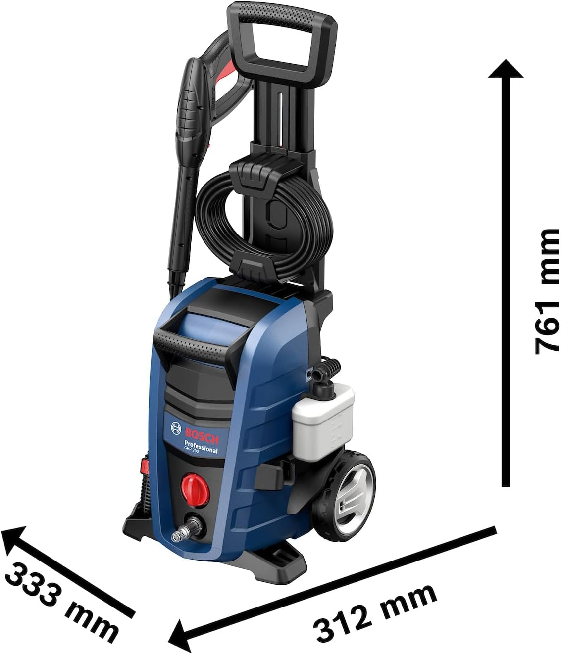 Bosch Hidrolavadora GHP 200 2000 PSI 127V con Manguera 6 MTS
