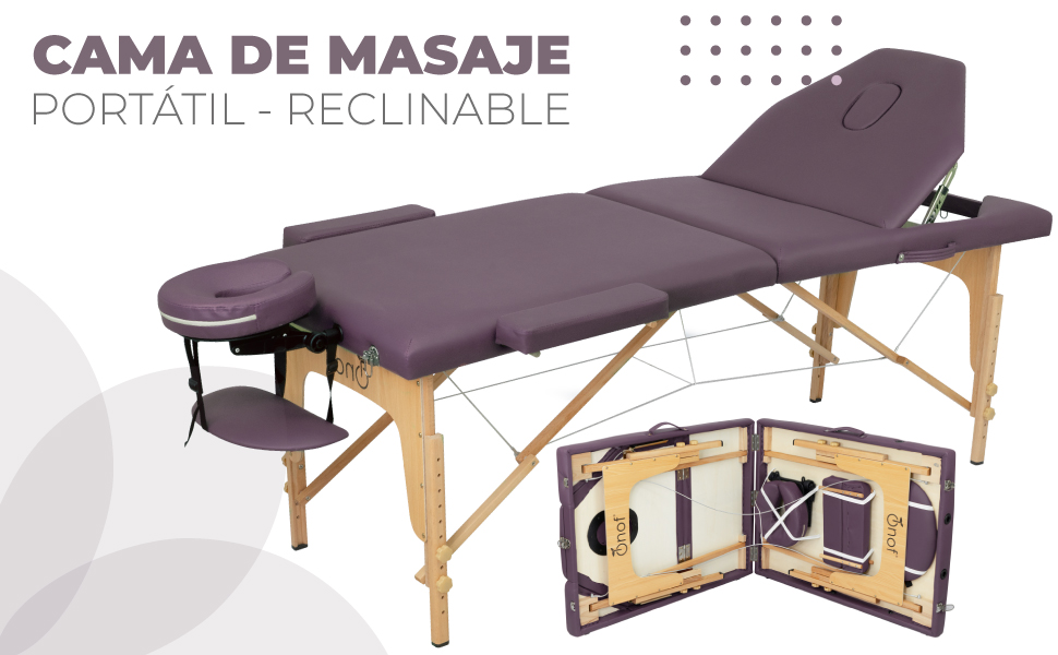 cama de masaje portatil
