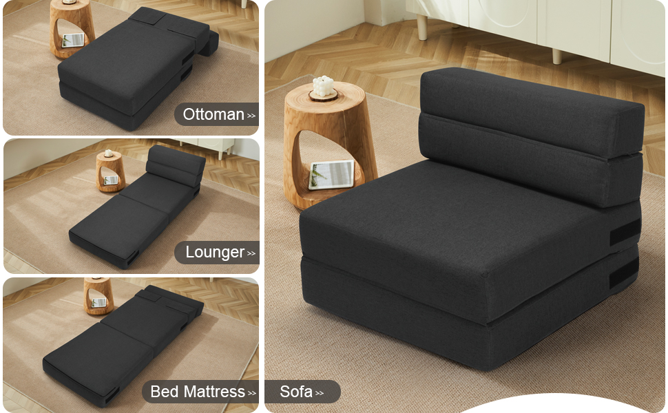 Sof&aacute; cama plegable Suyols para ni&ntilde;os, cama plegable, sof&aacute; de piso, sof&aacute; peque&ntilde;o