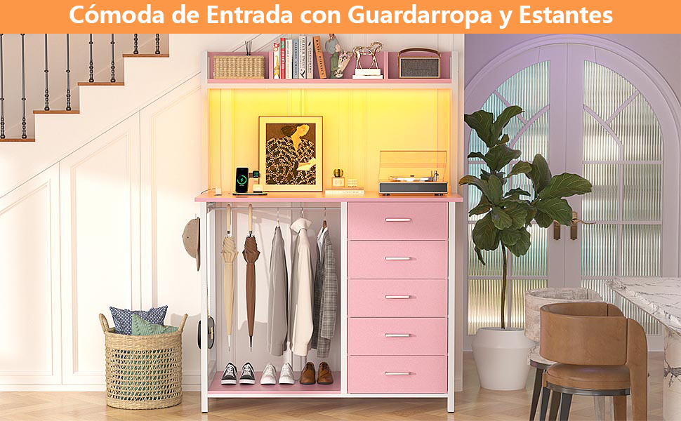 C&oacute;moda de 5 Niveles